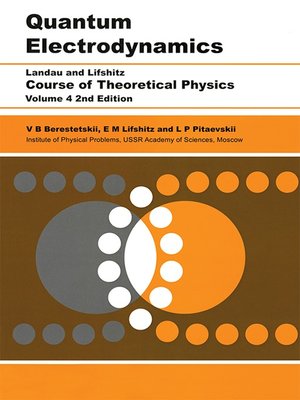 cover image of Quantum Electrodynamics, Volume 4